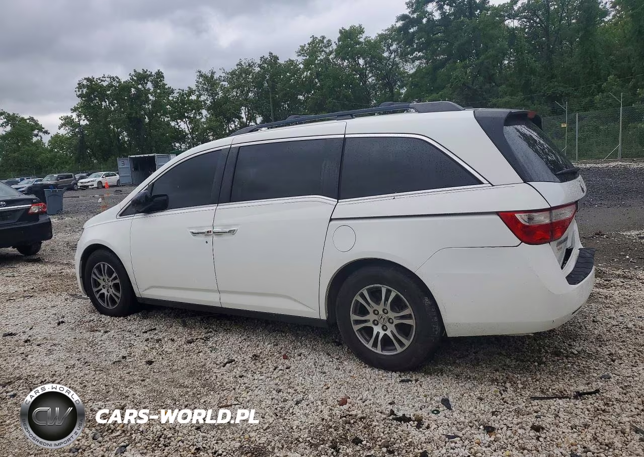 2012 Honda Odyssey Exl VIN:5FNRL5H63CB134057 - 2