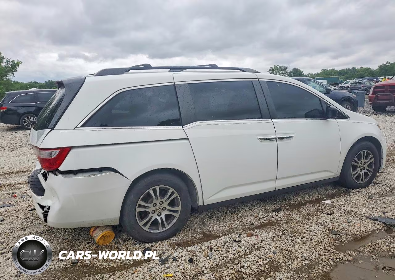 2012 Honda Odyssey Exl VIN:5FNRL5H63CB134057 - 3