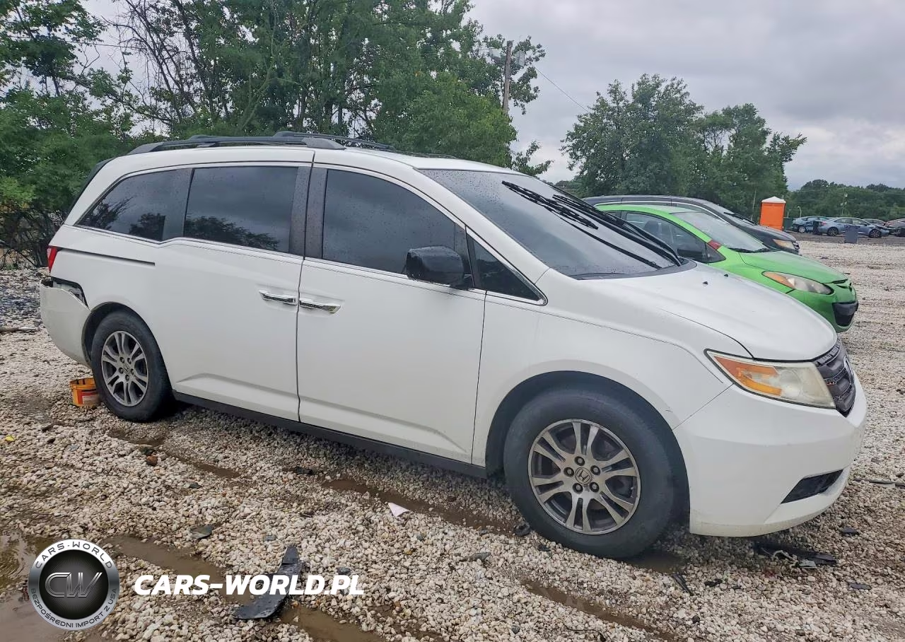 2012 Honda Odyssey Exl VIN:5FNRL5H63CB134057 - 4