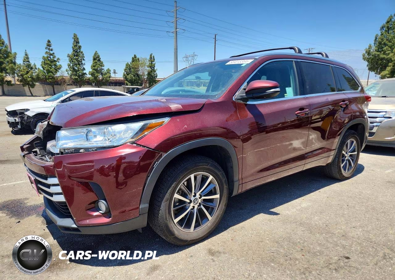 2018 Toyota Highlander Xle – zdjęcie 1 z 13