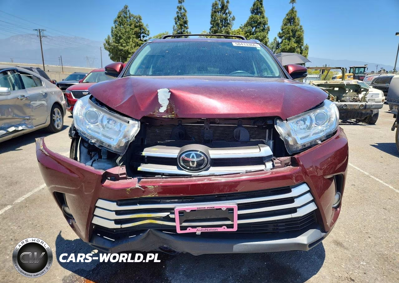 2018 Toyota Highlander Xle VIN:5TDKZRFH8JS275629 - 5