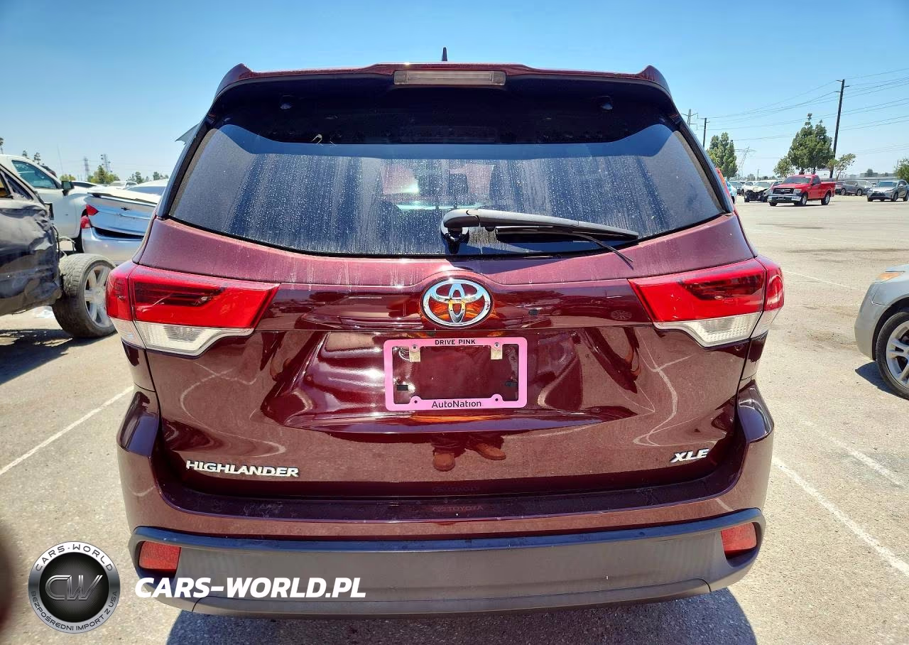 2018 Toyota Highlander Xle VIN:5TDKZRFH8JS275629 - 6