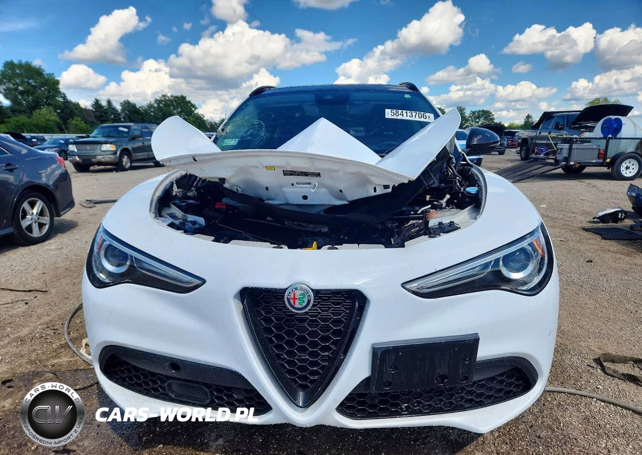 2021 Alfa Romeo Stelvio Sport VIN:ZASPAKAN2M7D01892 - 5