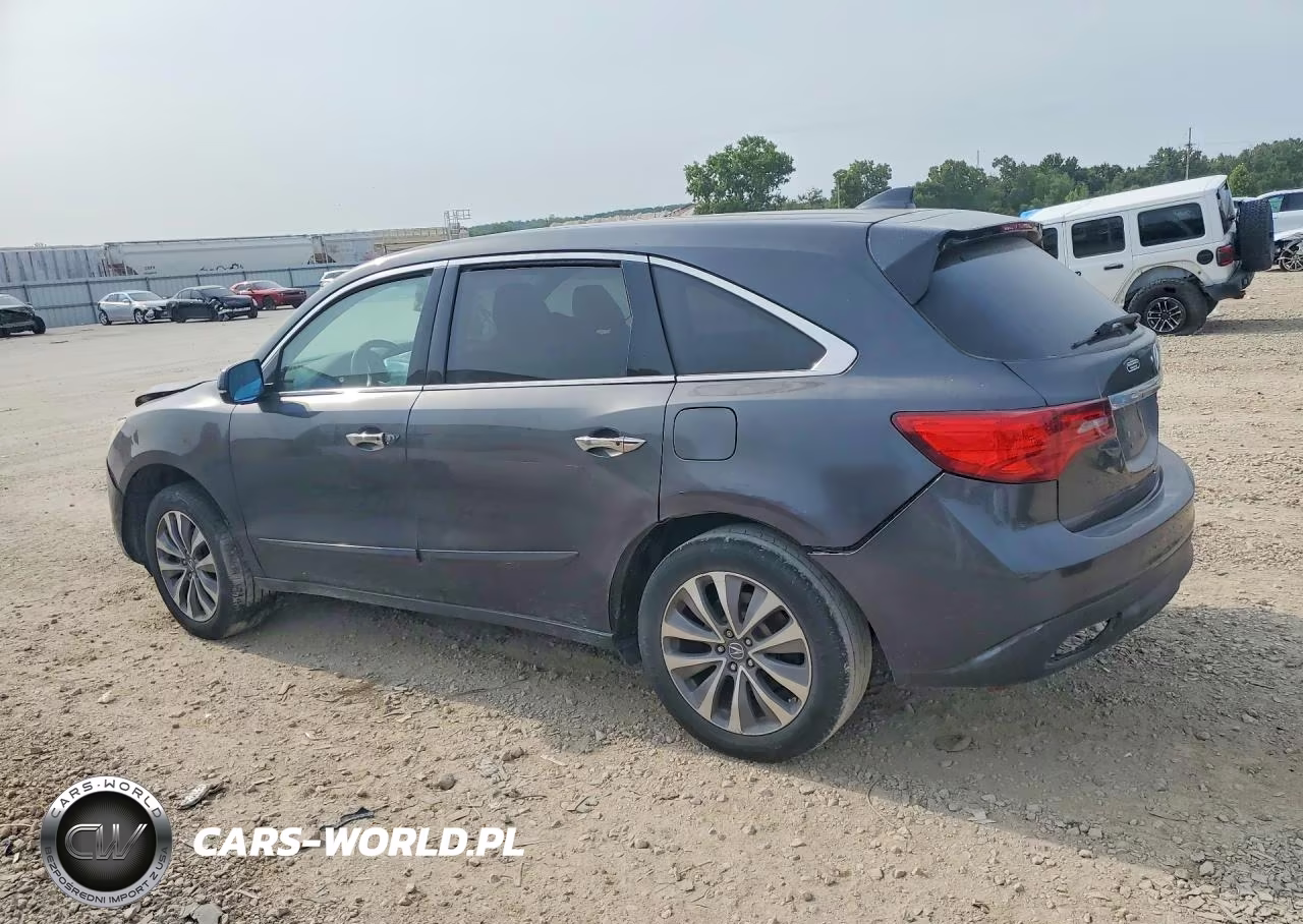 2016 Acura Mdx Technology VIN:5FRYD3H43GB002190 - 2