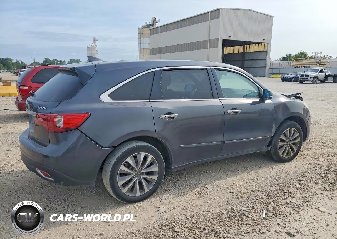 2016 Acura Mdx Technology VIN:5FRYD3H43GB002190 - 3