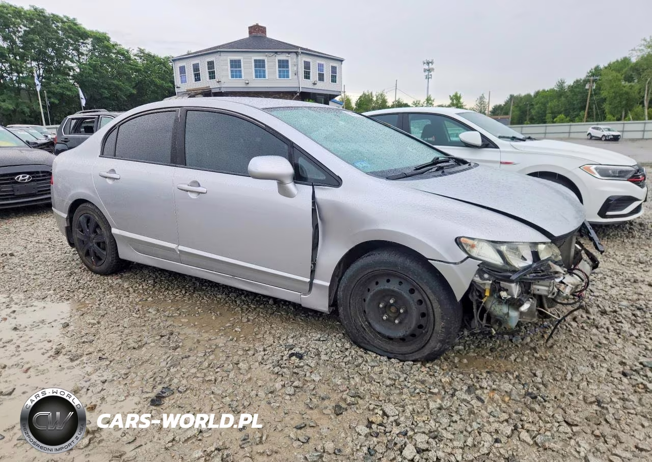 2011 Honda Civic Lx VIN:19XFA1F55BE039757 - 4