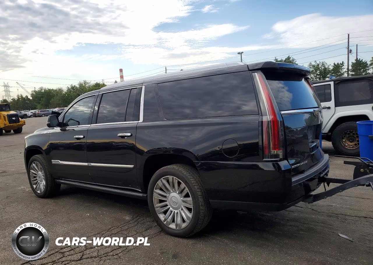 2016 Cadillac Escalade Esv Platinum VIN:1GYS4KKJ9GR460188 - 2