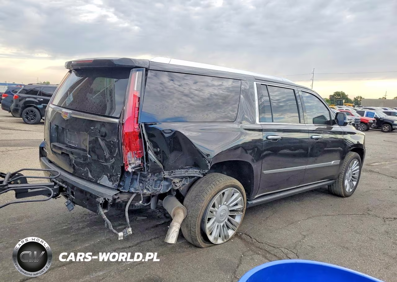 2016 Cadillac Escalade Esv Platinum VIN:1GYS4KKJ9GR460188 - 3
