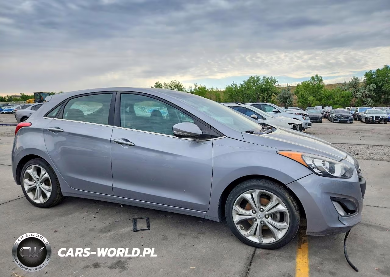 2013 Hyundai Elantra Gt Base VIN:KMHD35LE5DU069421 - 4