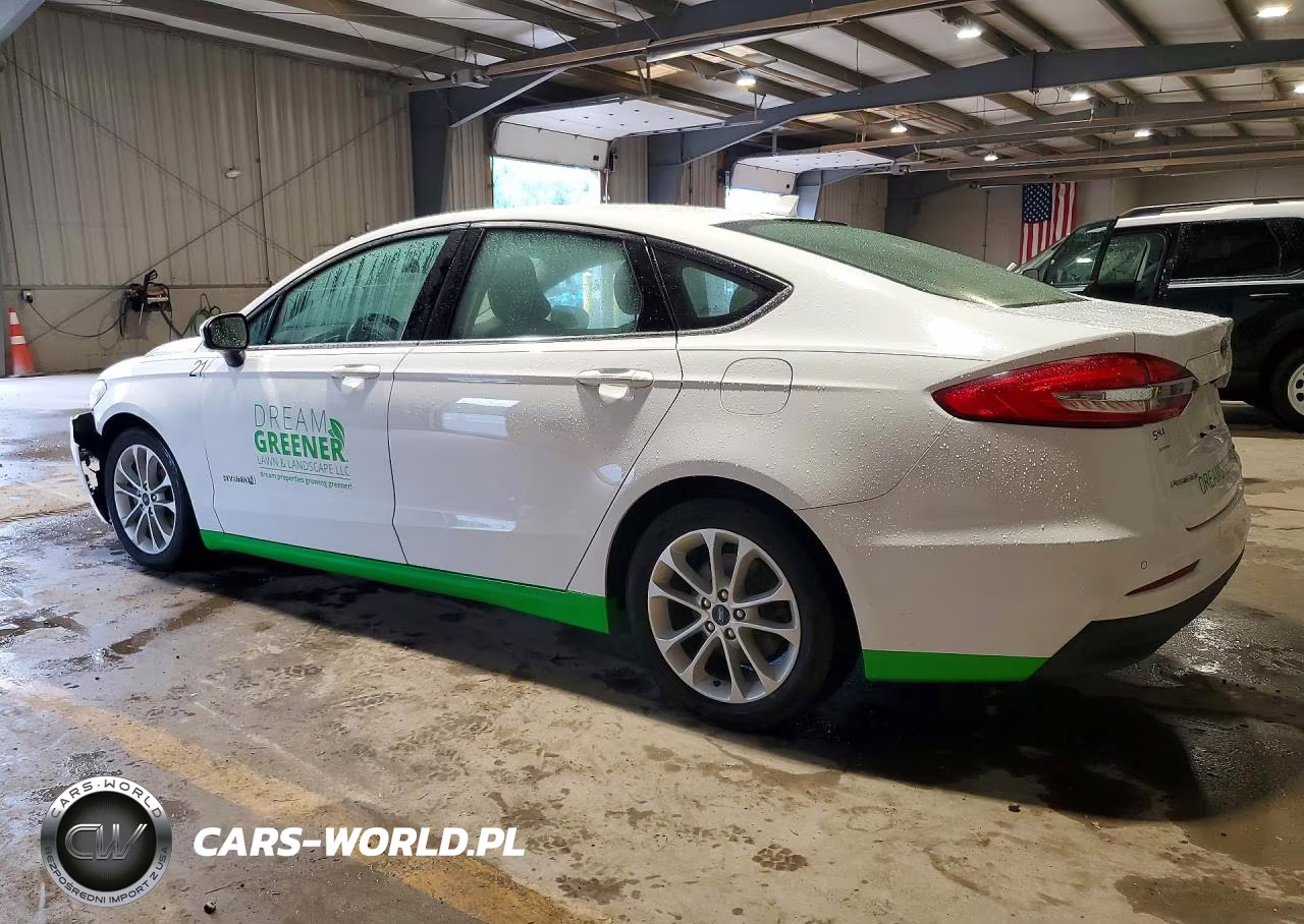 2019 Ford Fusion Se VIN:3FA6P0LU7KR165119 - 2