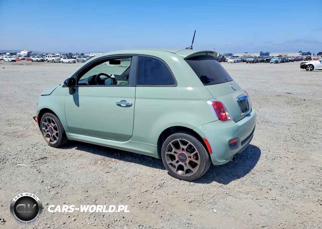 2012 Fiat 500 Sport VIN:3C3CFFBR1CT211584 - 2