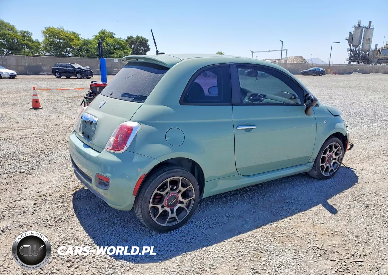 2012 Fiat 500 Sport VIN:3C3CFFBR1CT211584 - 3