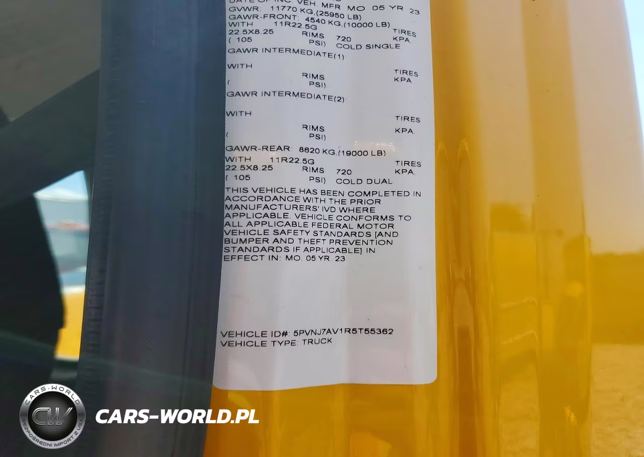 2024 Hino Hino L6 - Box Truck VIN:5PVNJ7AV1R5T55362 - 10