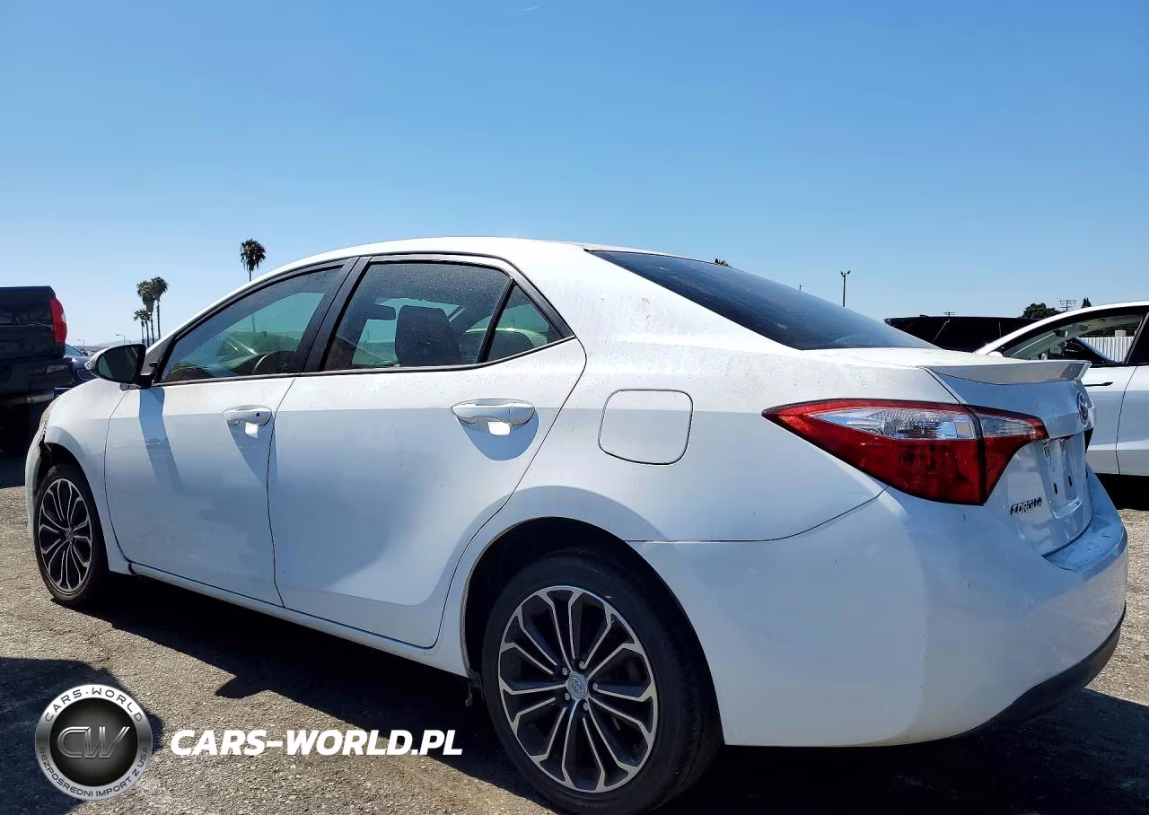 2015 Toyota Corolla S Plus VIN:5YFBURHE5FP350143 - 2