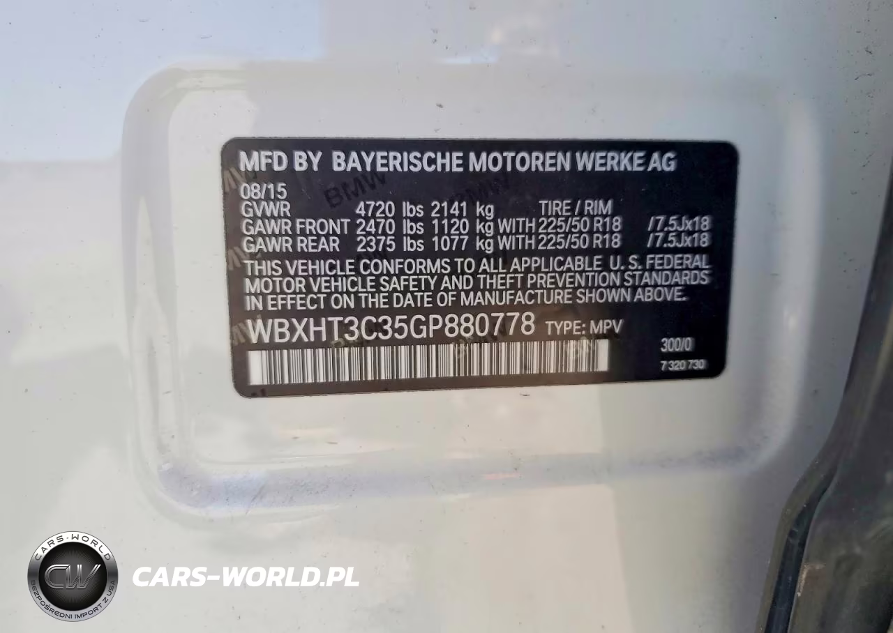 2016 BMW X1 xDrive28I VIN:WBXHT3C35GP880778 - 13