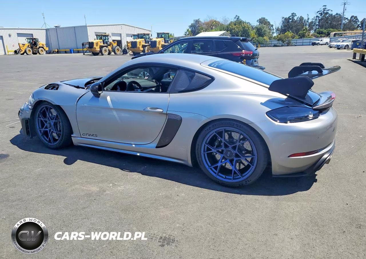 2024 Porsche Cayman Gt4 Rs VIN:WP0AE2A89RK274577 - 2