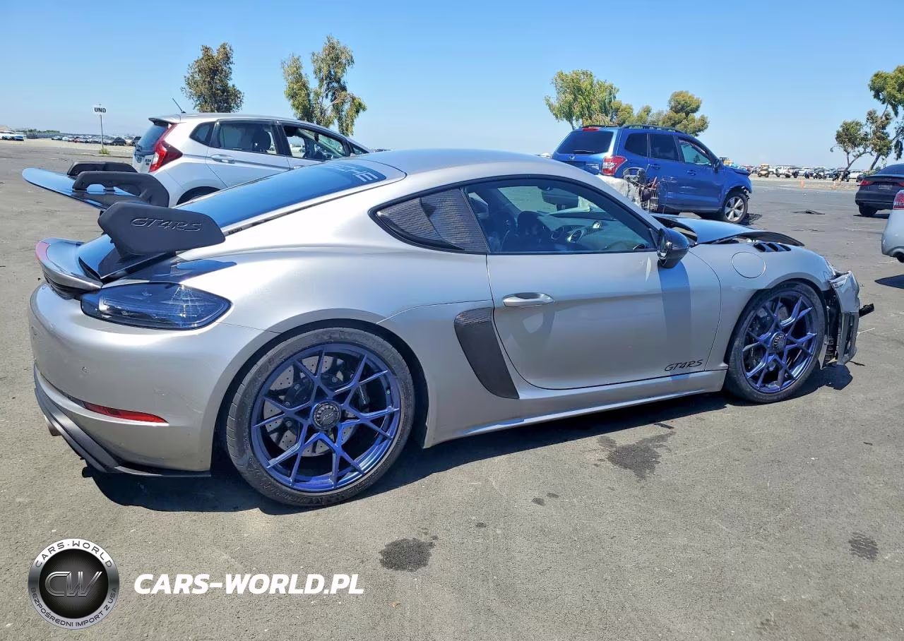 2024 Porsche Cayman Gt4 Rs VIN:WP0AE2A89RK274577 - 3