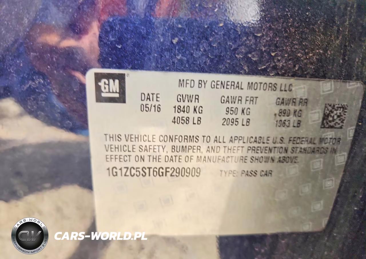 2016 Chevrolet Malibu Ls VIN:1G1ZC5ST6GF290909 - 12