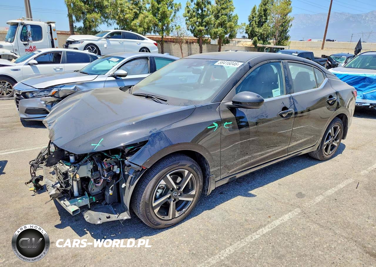 2025 Nissan Sentra Sv VIN:3N1AB8CV3SY337102 - 1