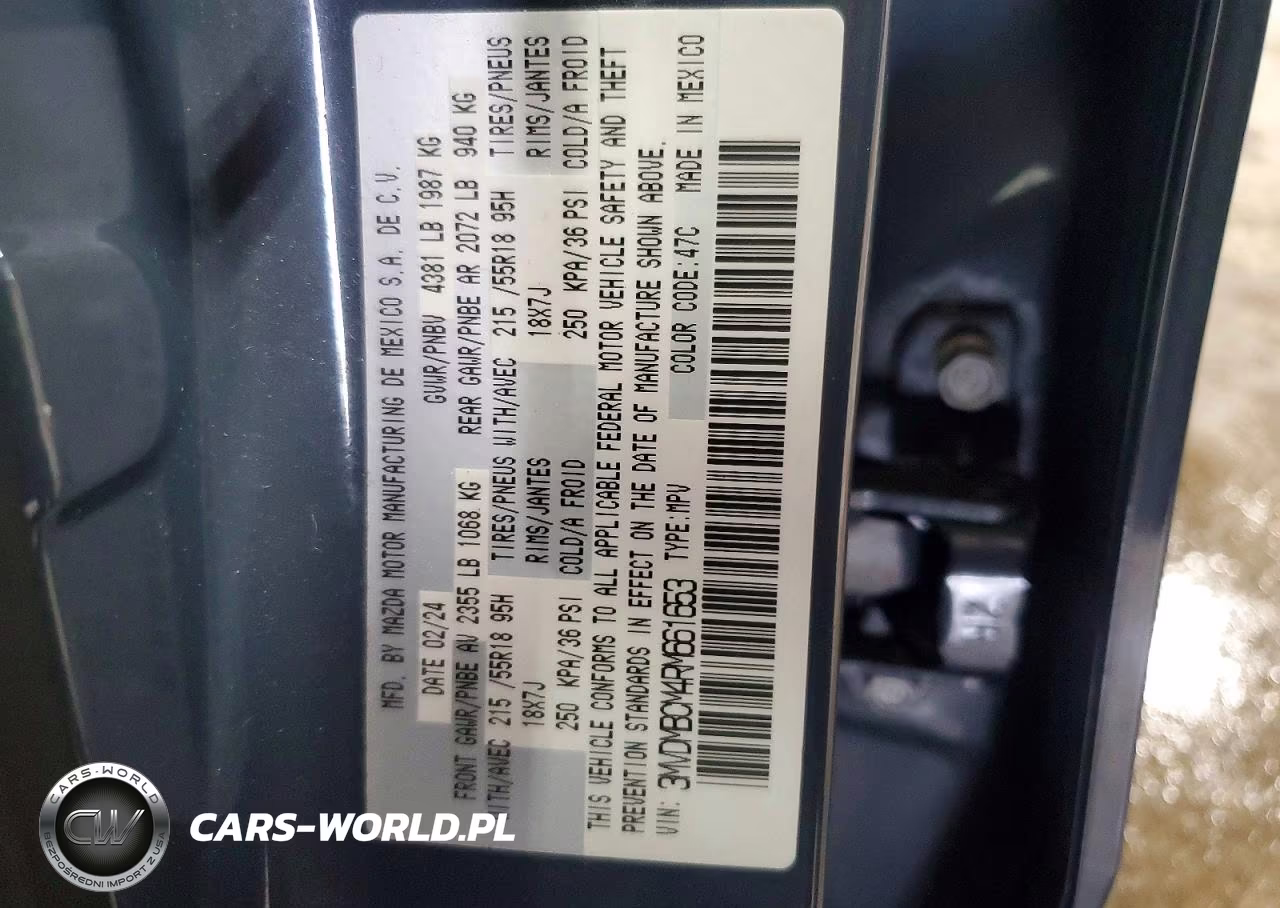 2024 Mazda Cx-30 Preferred VIN:3MVDMBCM4RM661653 - 12