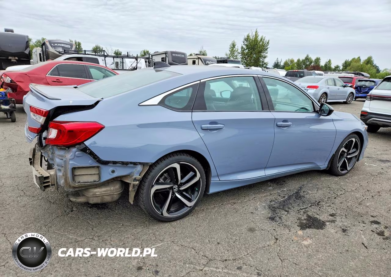 2022 Honda Accord Sport Se VIN:1HGCV1F47NA027391 - 3