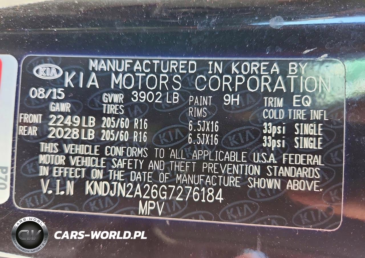 2016 Kia Soul Base VIN:KNDJN2A26G7276184 - 12