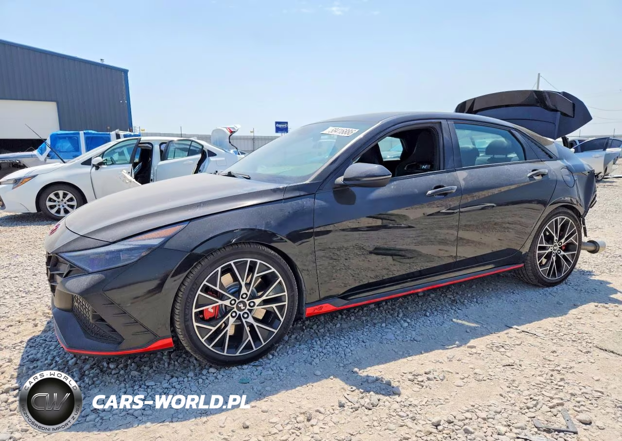 2023 Hyundai Elantra N Base VIN:KMHLW4AK6PU014809 - 1