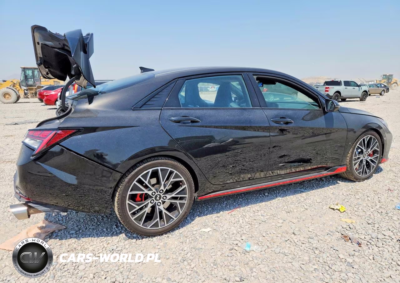 2023 Hyundai Elantra N Base VIN:KMHLW4AK6PU014809 - 3