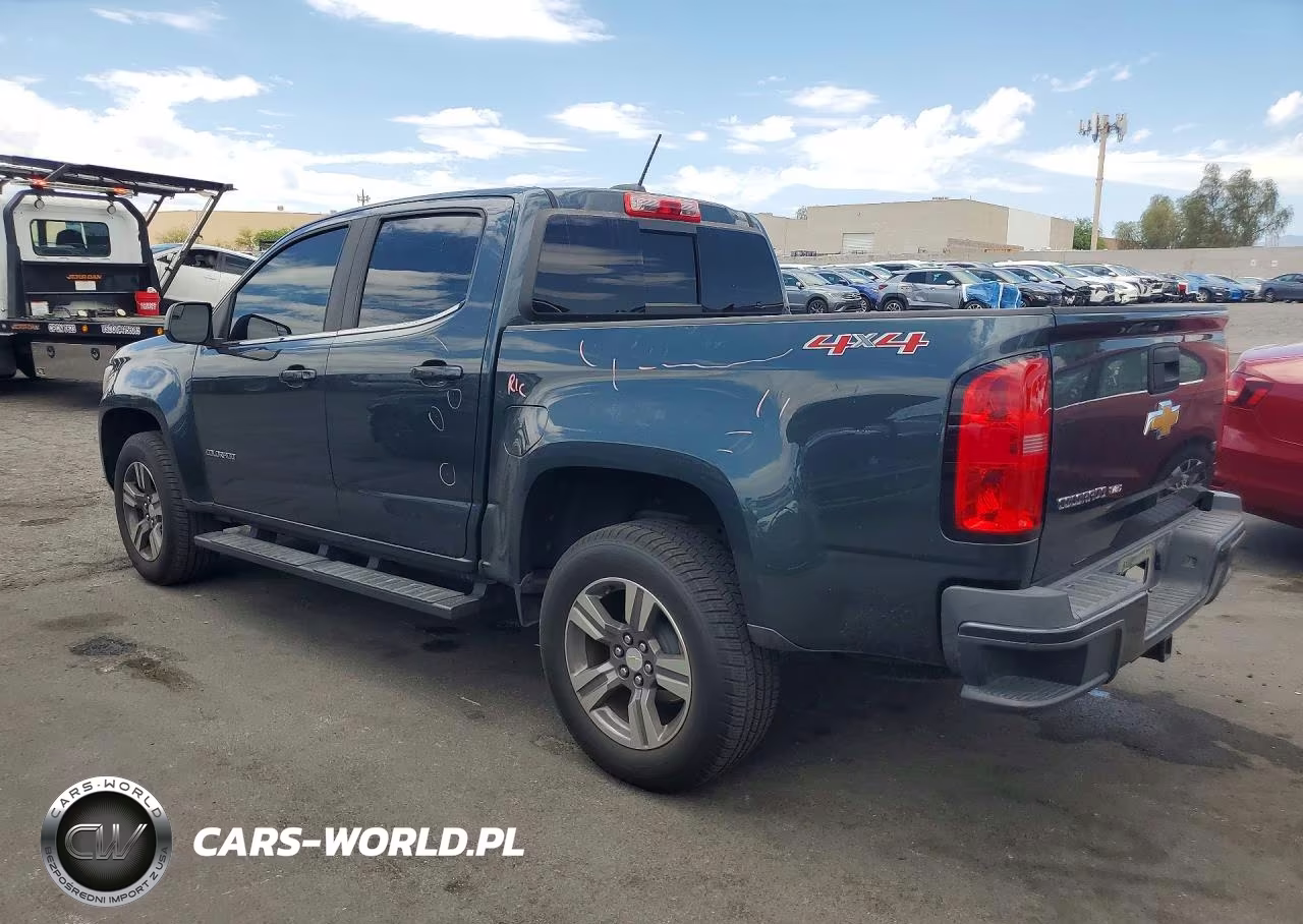 2017 Chevrolet Colorado Lt VIN:1GCGTCEN7H1168431 - 2
