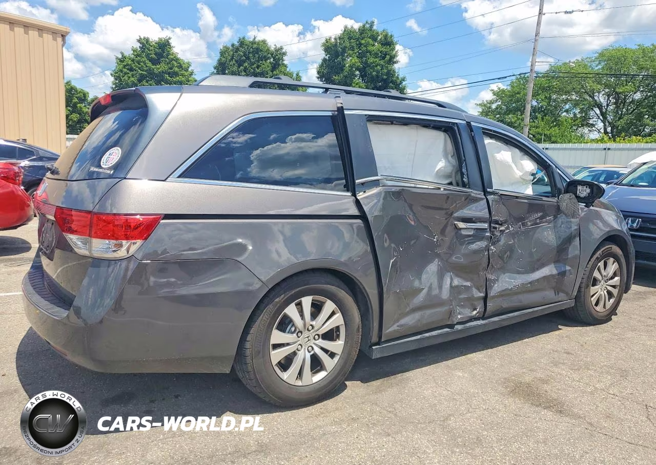 2014 Honda Odyssey Ex VIN:5FNRL5H4XEB018260 - 3