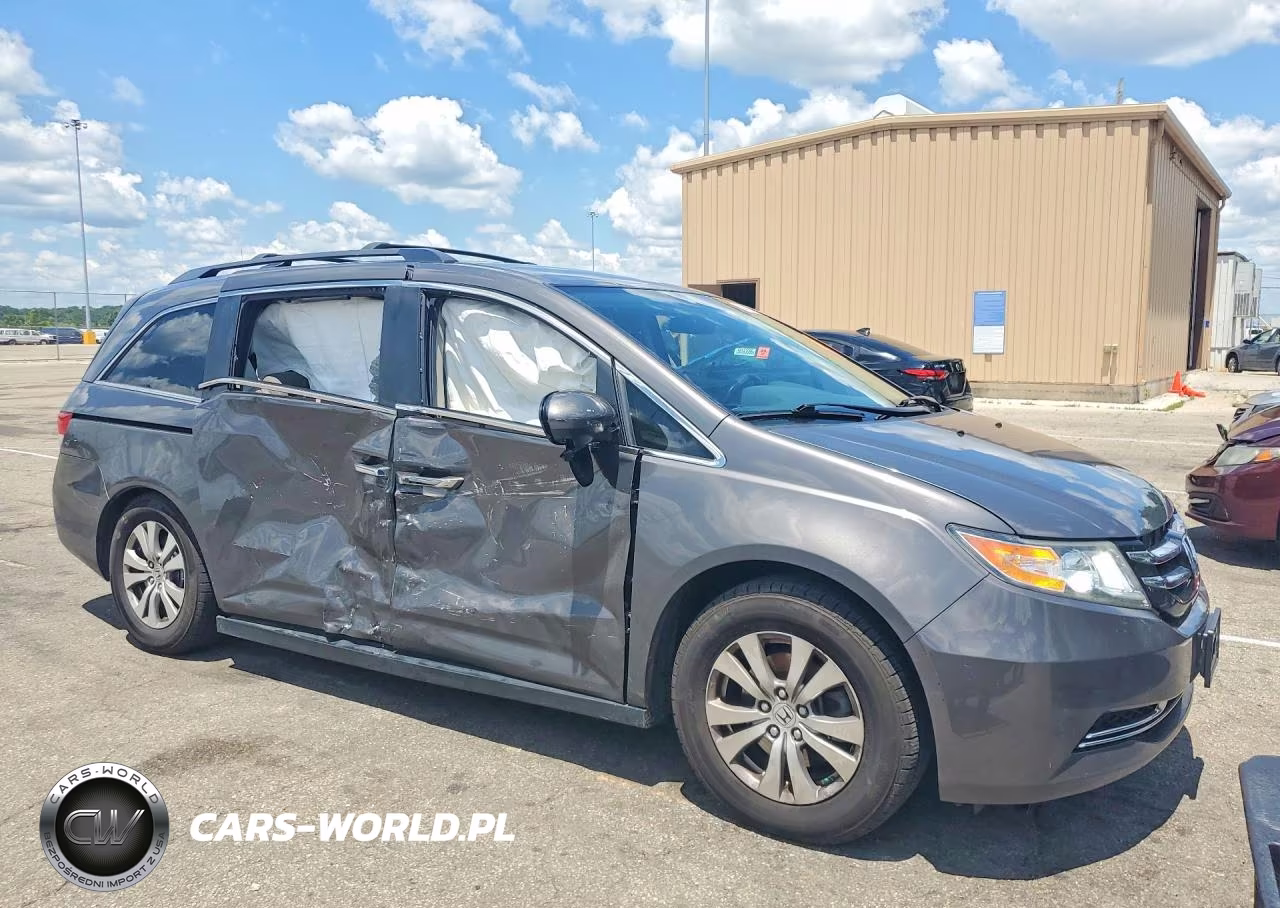 2014 Honda Odyssey Ex VIN:5FNRL5H4XEB018260 - 4