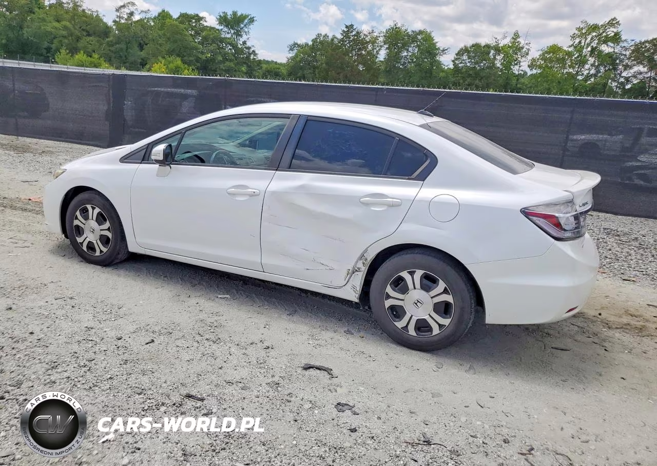 2013 Honda Civic Hybrid VIN:19XFB4F20DE201270 - 2