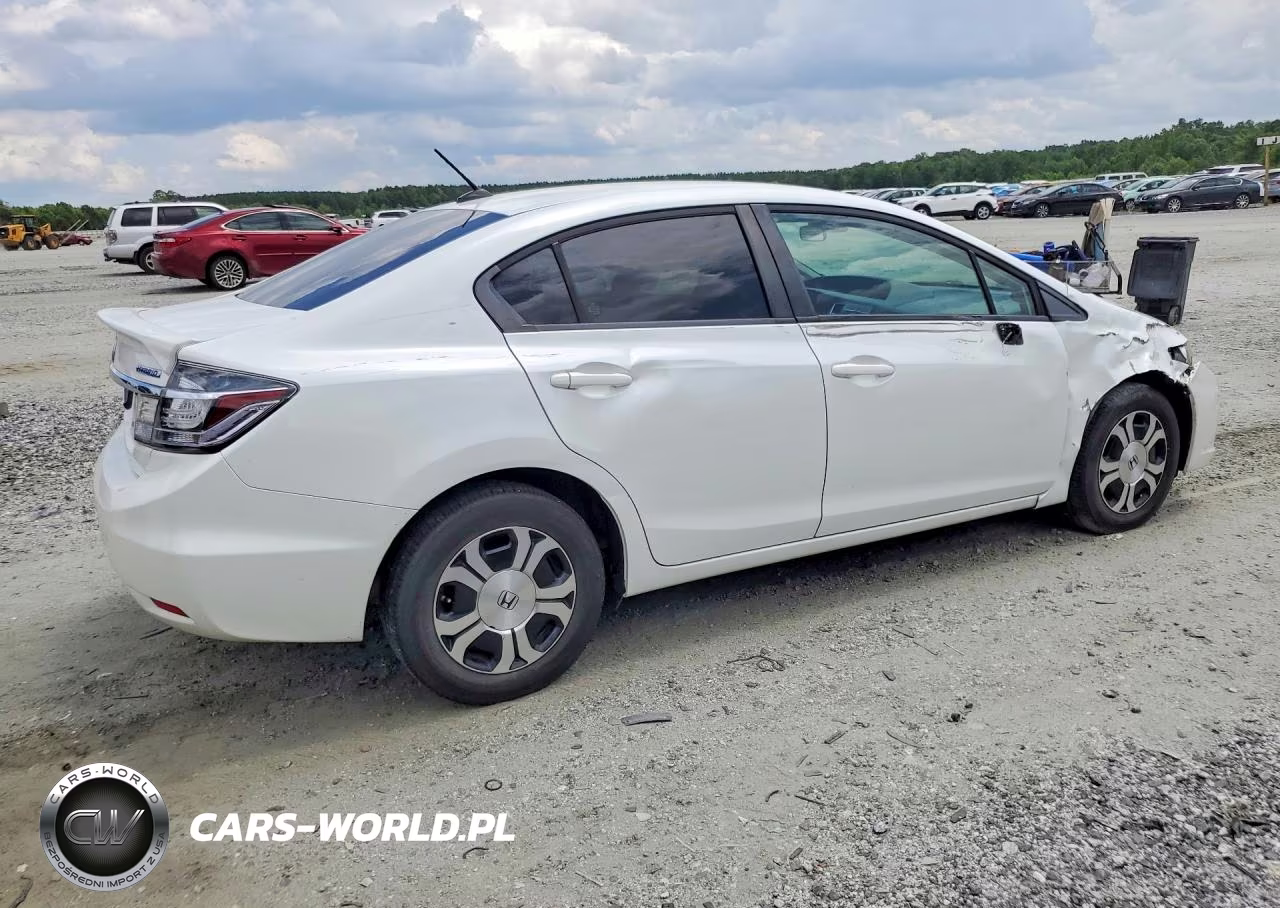 2013 Honda Civic Hybrid VIN:19XFB4F20DE201270 - 3