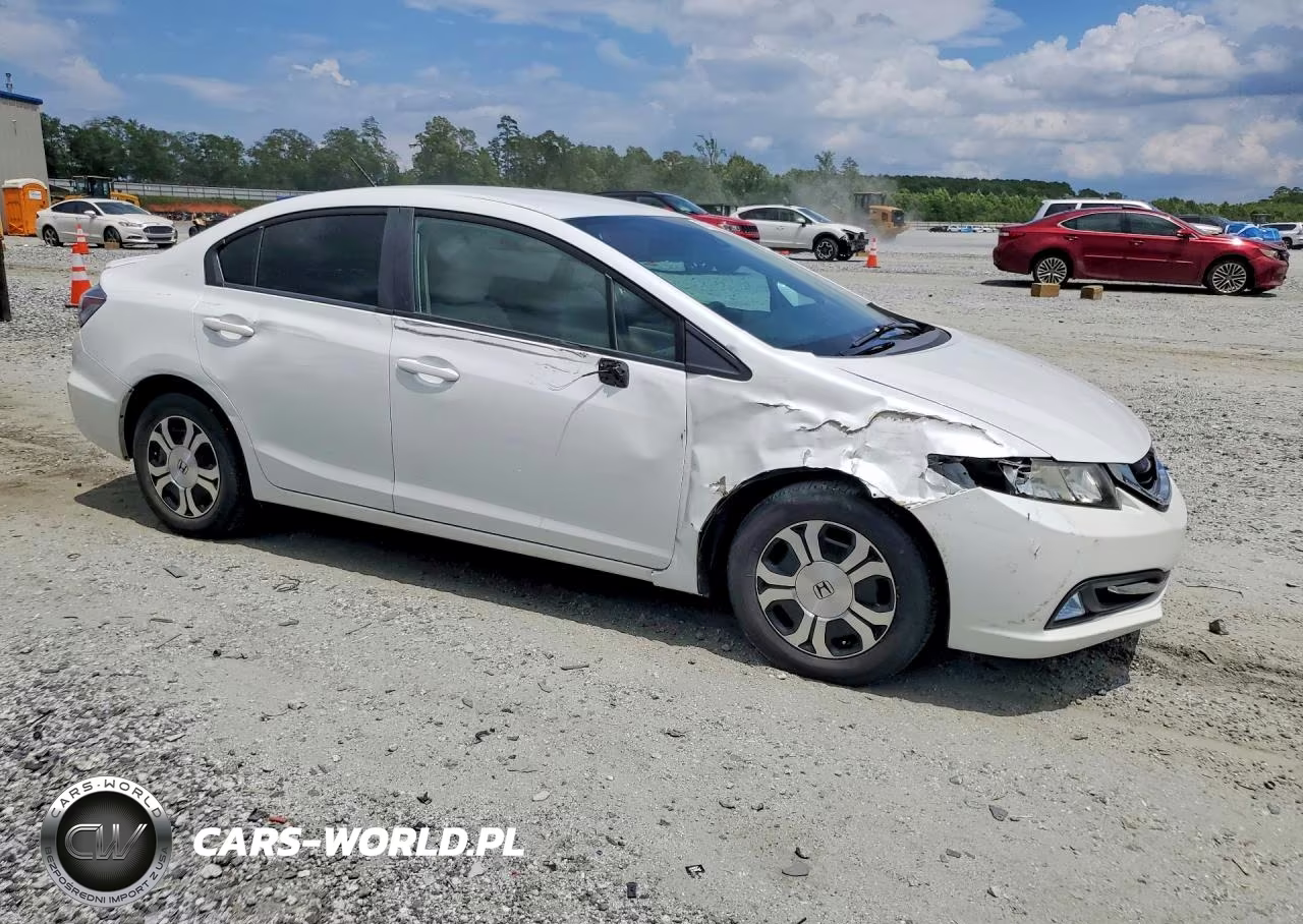 2013 Honda Civic Hybrid VIN:19XFB4F20DE201270 - 4