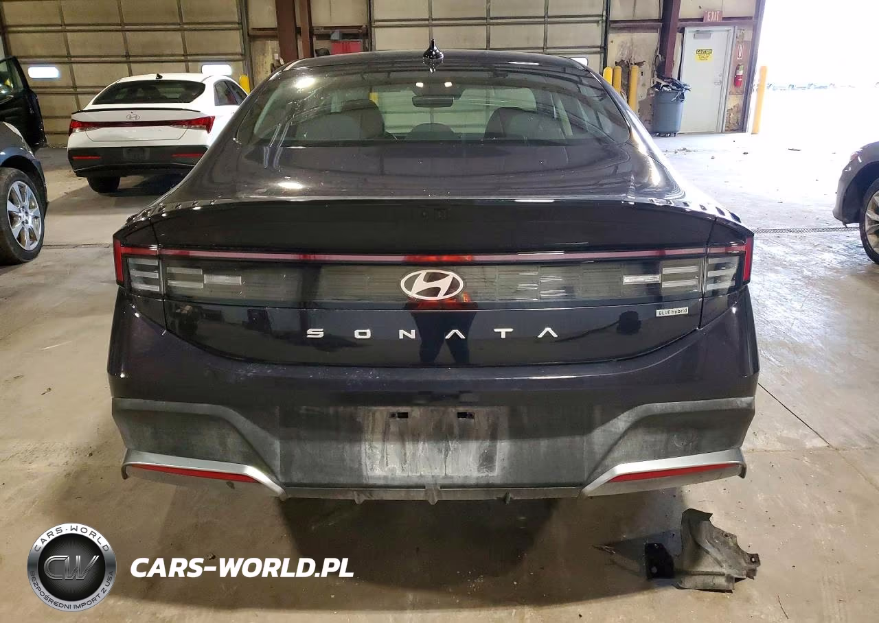 2026 Hyundai Sonata Hybrid Blue VIN:KMHL24JJ0TA168317 - 6