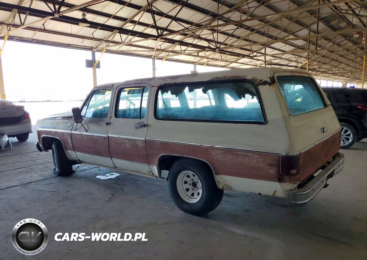 1973 Chevrolet Suburban VIN:CCZ163F128295 - 2