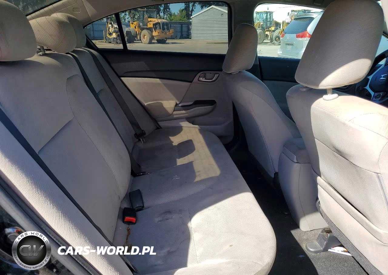 2013 Honda Civic Lx VIN:19XFB2F59DE229017 - 10