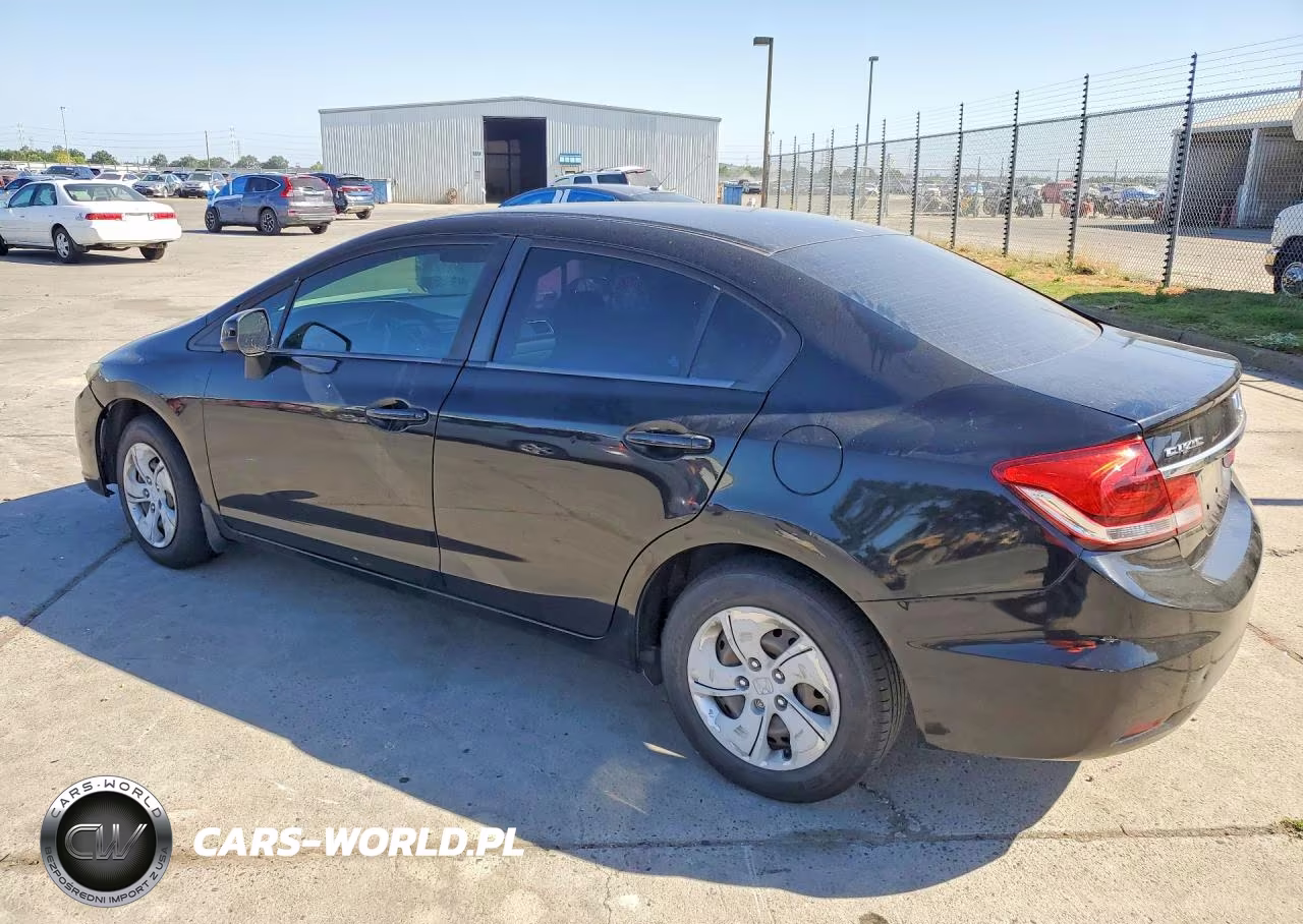 2013 Honda Civic Lx VIN:19XFB2F59DE229017 - 2