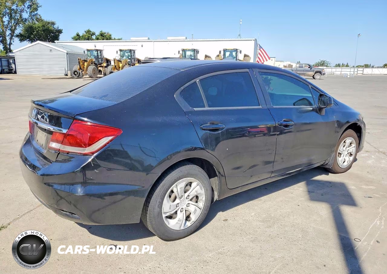 2013 Honda Civic Lx VIN:19XFB2F59DE229017 - 3