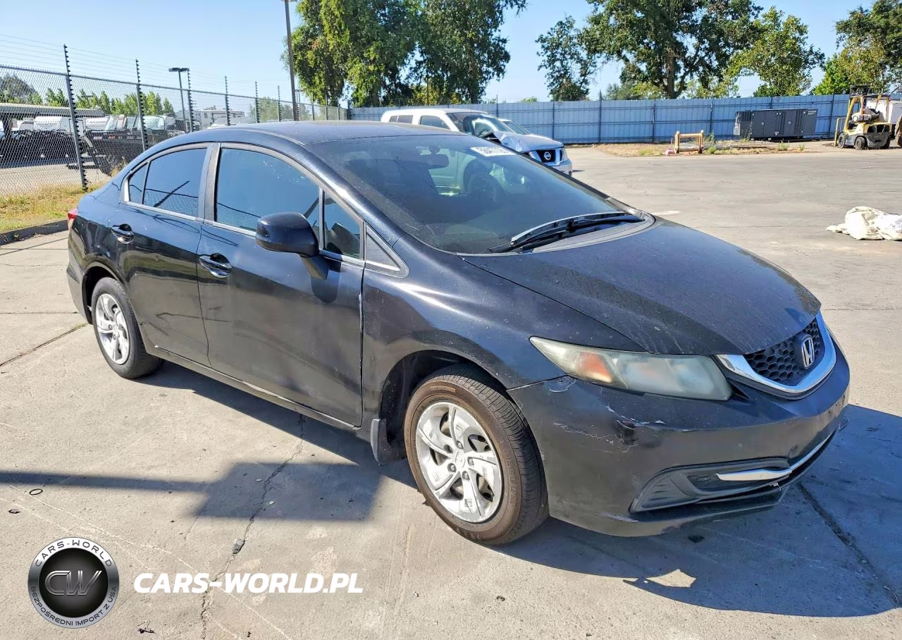 2013 Honda Civic Lx VIN:19XFB2F59DE229017 - 4