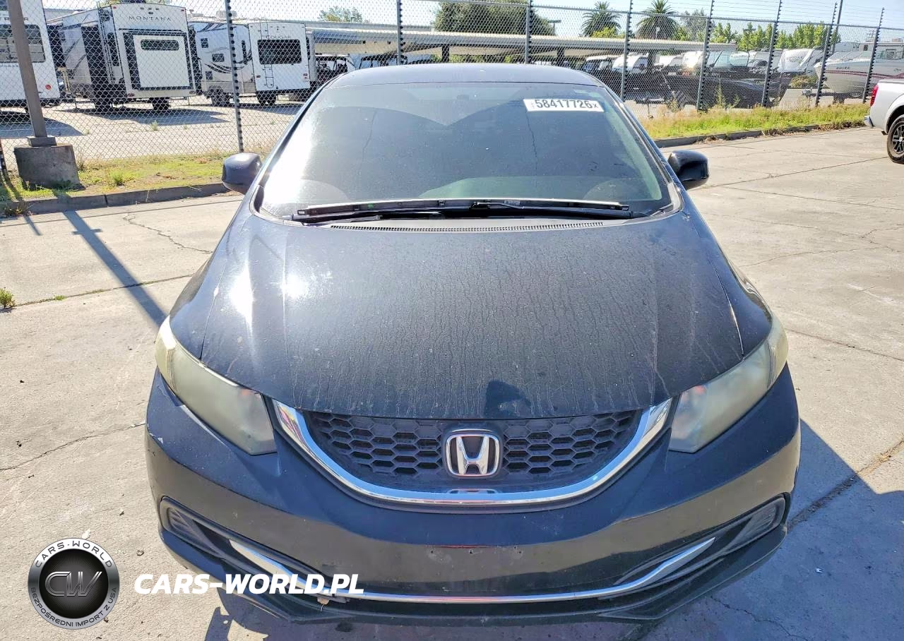 2013 Honda Civic Lx VIN:19XFB2F59DE229017 - 5