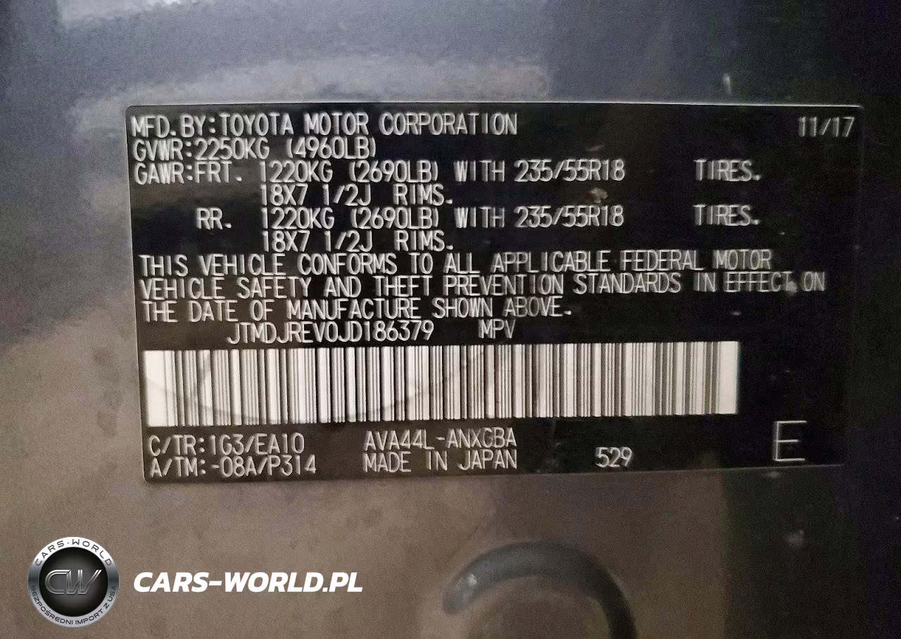 2018 Toyota Rav4 Hv Limited VIN:JTMDJREV0JD186379 - 13