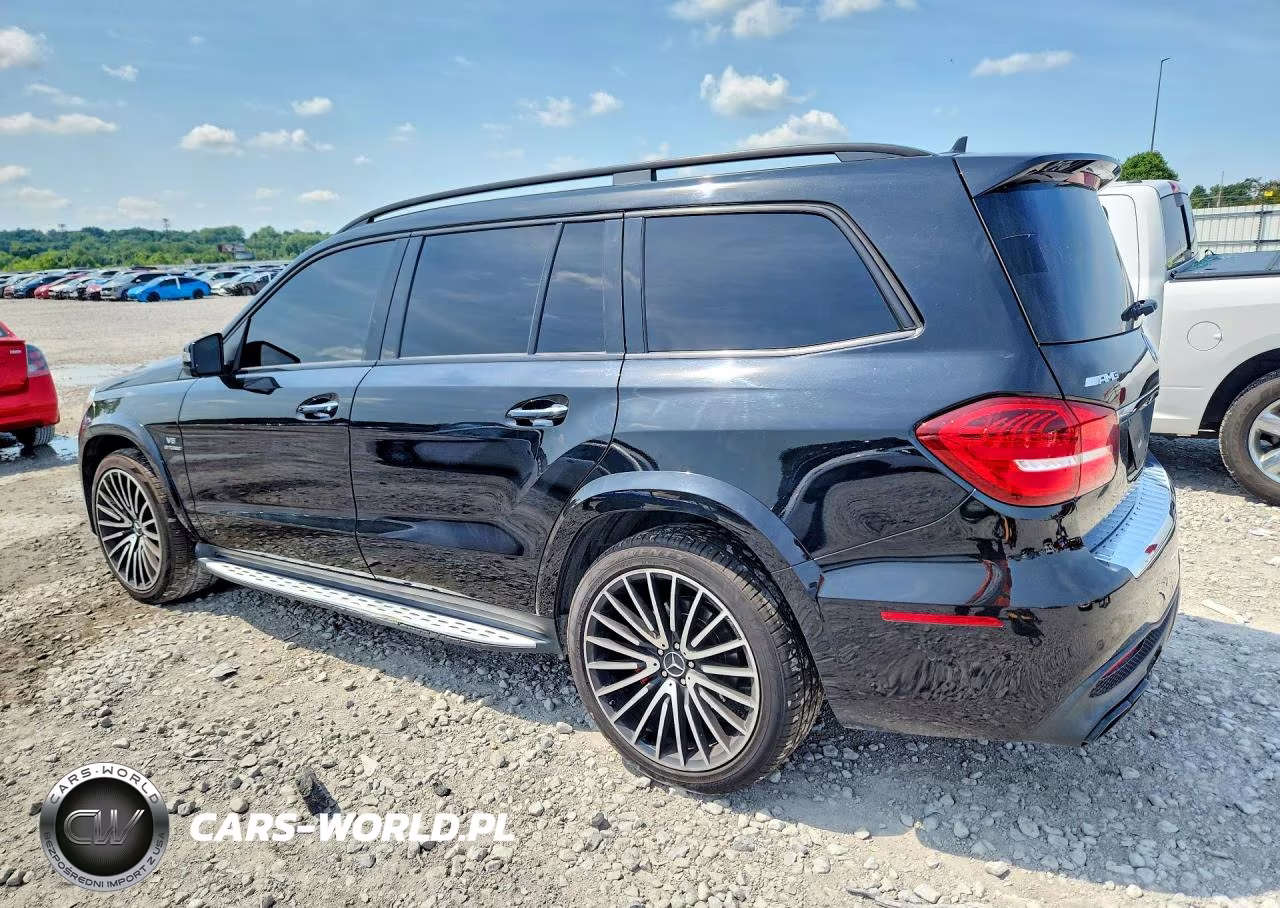 2017 Mercedes-Benz Gls 63 Amg 4Matic VIN:4JGDF7FE6HA789025 - 2