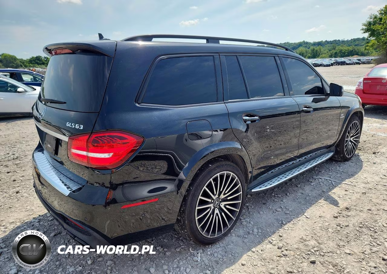 2017 Mercedes-Benz Gls 63 Amg 4Matic VIN:4JGDF7FE6HA789025 - 3