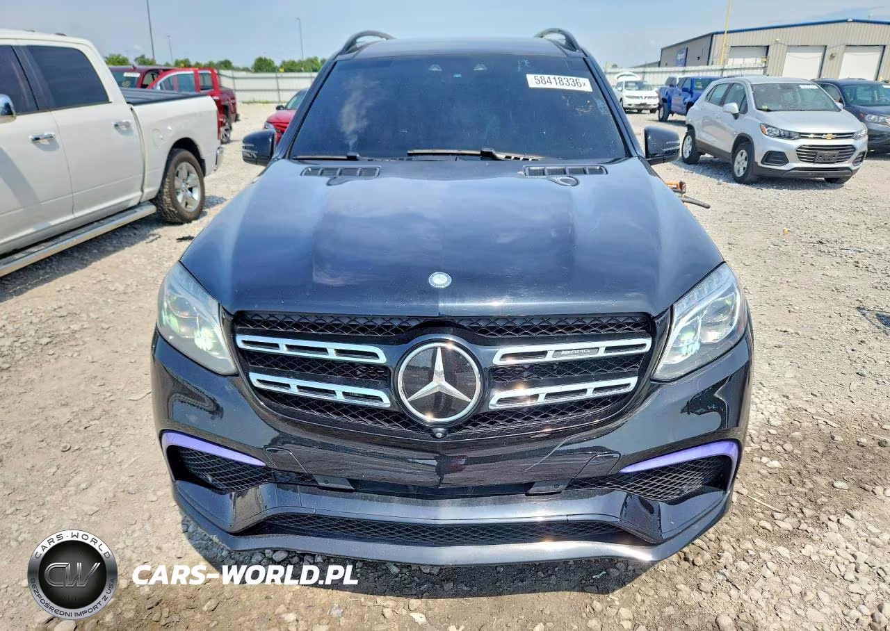 2017 Mercedes-Benz Gls 63 Amg 4Matic VIN:4JGDF7FE6HA789025 - 5