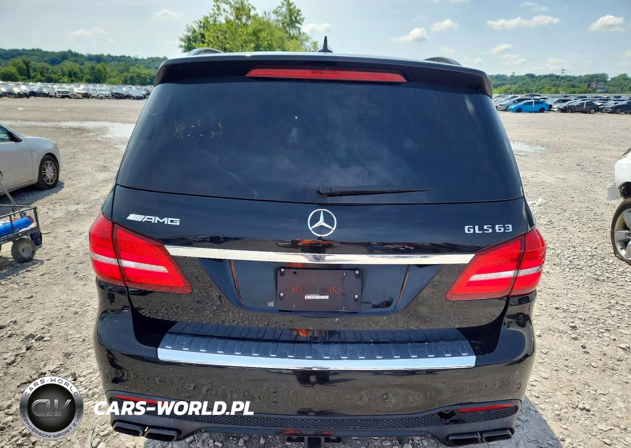 2017 Mercedes-Benz Gls 63 Amg 4Matic VIN:4JGDF7FE6HA789025 - 6