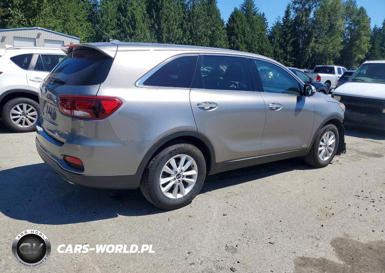 2019 Kia Sorento Lx V6 VIN:5XYPGDA58KG469877 - 3