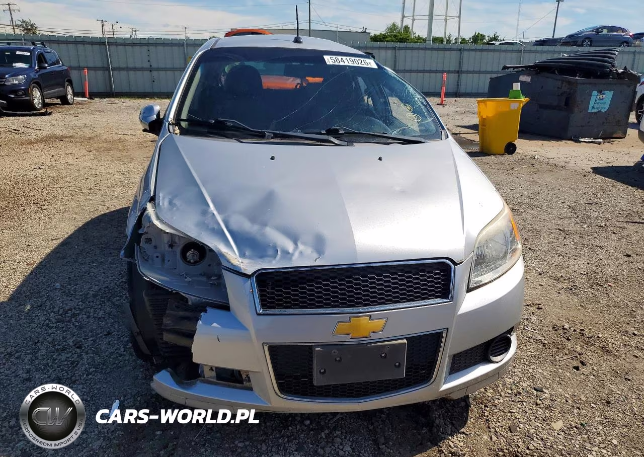 2011 Chevrolet Aveo Ls VIN:KL1TD6DE9BB203364 - 5