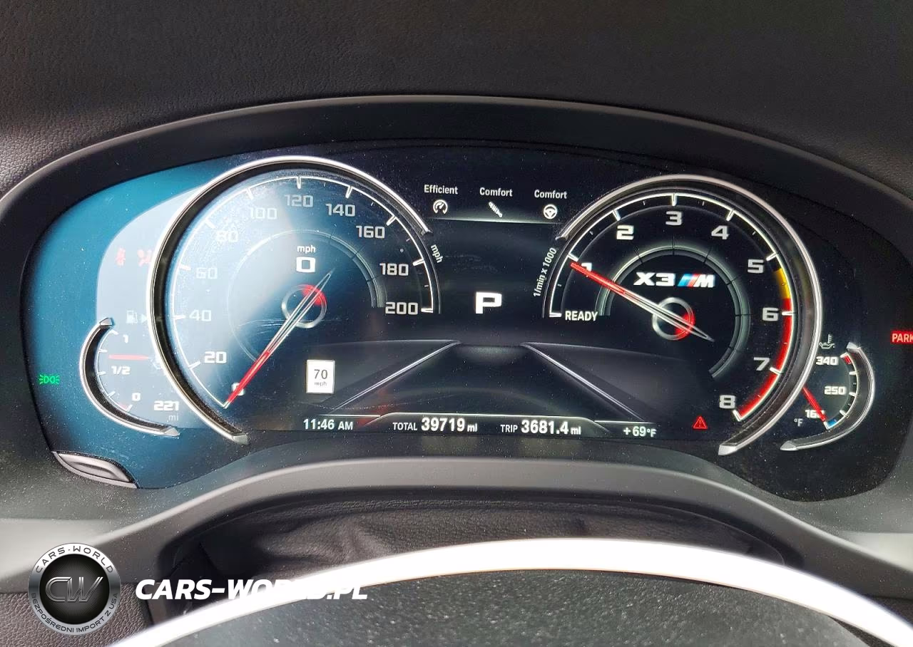 2020 BMW X3 M Competition VIN:5YMTS0C05LLT10870 - 9