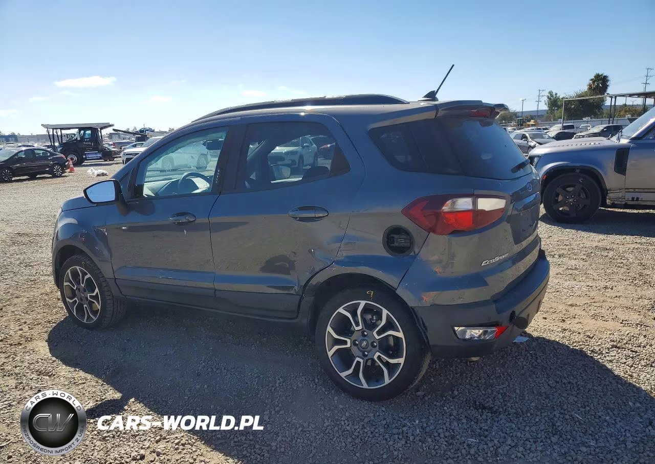 2020 Ford Ecosport Ses VIN:MAJ6S3JL1LC339499 - 2